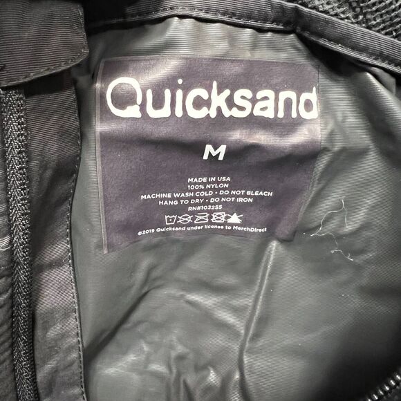 QUICKSAND BAND SLIP PULLOVER WINDBREAKER JACKET ALTERNATIVE METAL - Picture 6 of 7